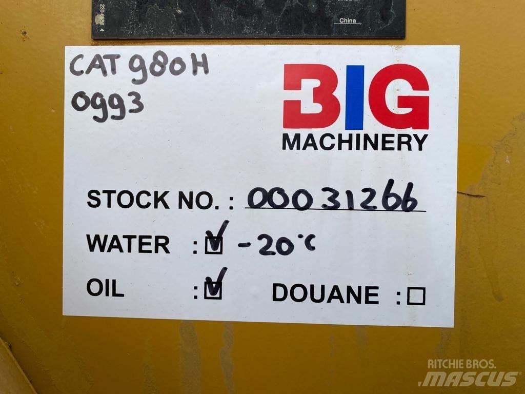 CAT 980H Фронтальні навантажувачі