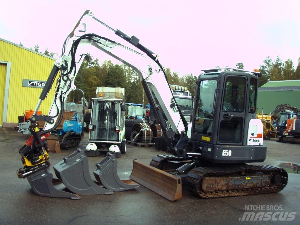 Bobcat E 50 Міні-екскаватори < 7т