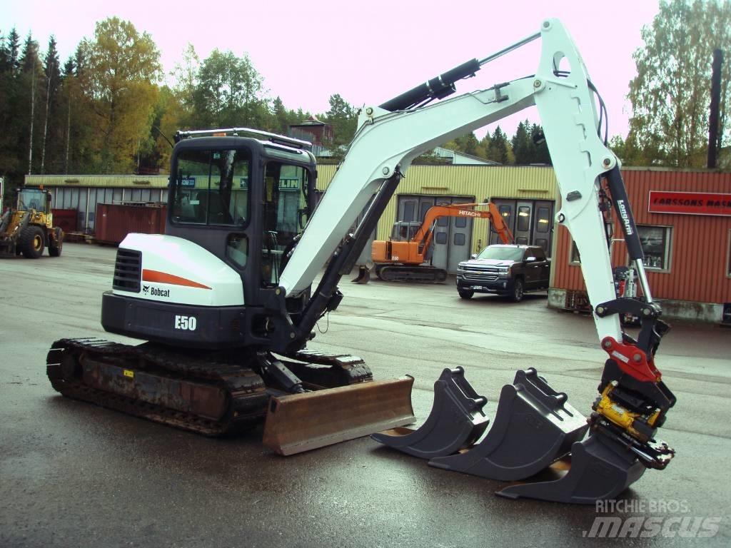 Bobcat E 50 Міні-екскаватори < 7т