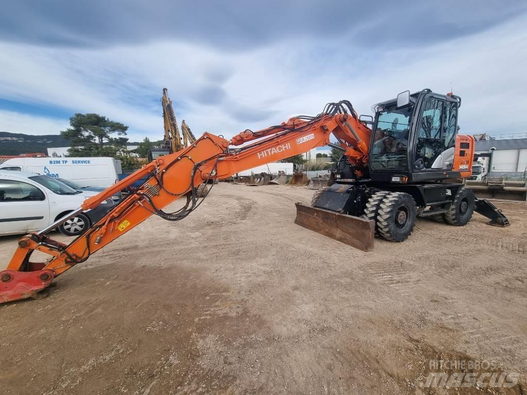 Hitachi ZX145W Колісні екскаватори