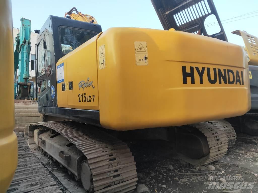 Hyundai R215-7 Гусеничні екскаватори