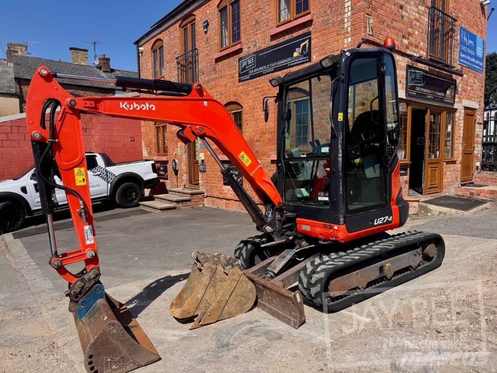 Kubota U 27-4 Міні-екскаватори < 7т