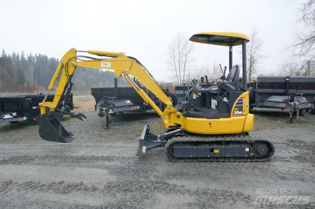 Komatsu PC30MR-5 Міні-екскаватори < 7т