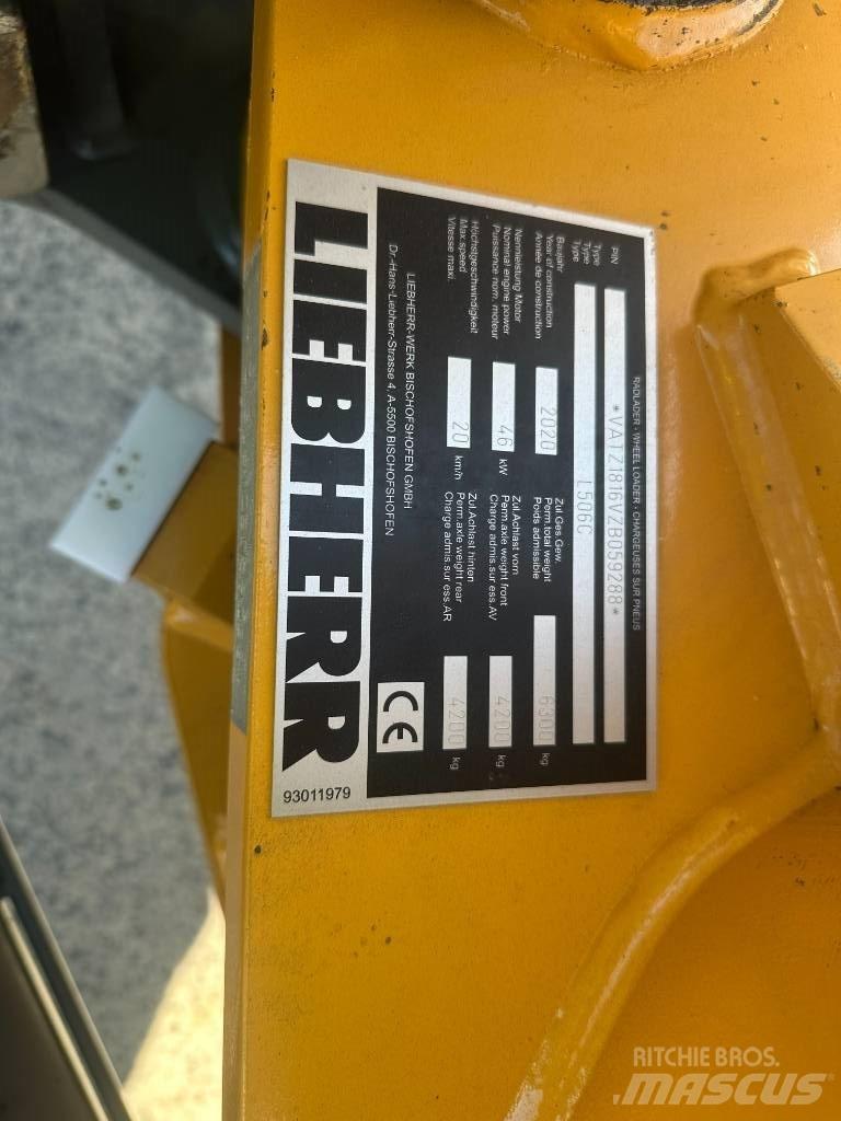 Liebherr L 506 Фронтальні навантажувачі