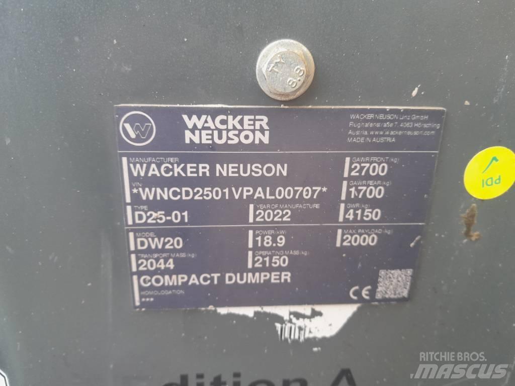 Wacker Neuson DW 20 Міні самоскиди
