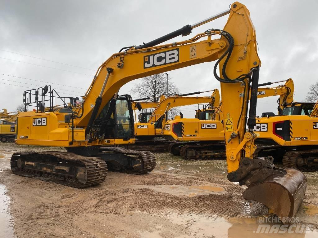 JCB 220 XL Гусеничні екскаватори