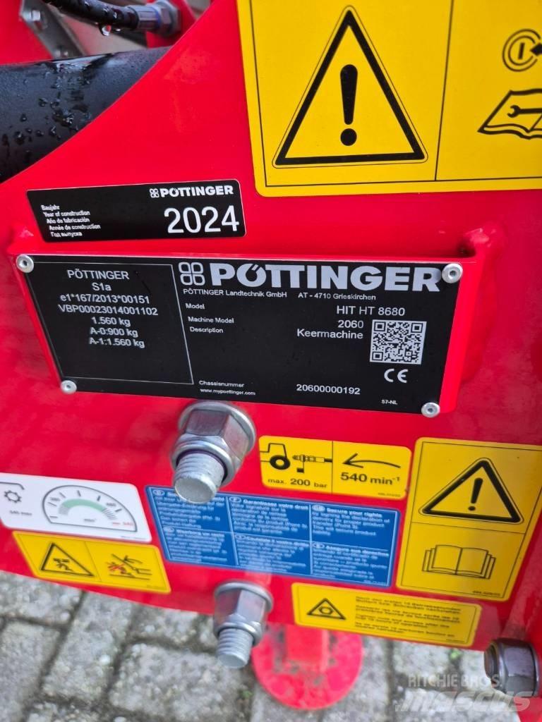 Pöttinger HIT 8680 Граблі і сінозворушувачі