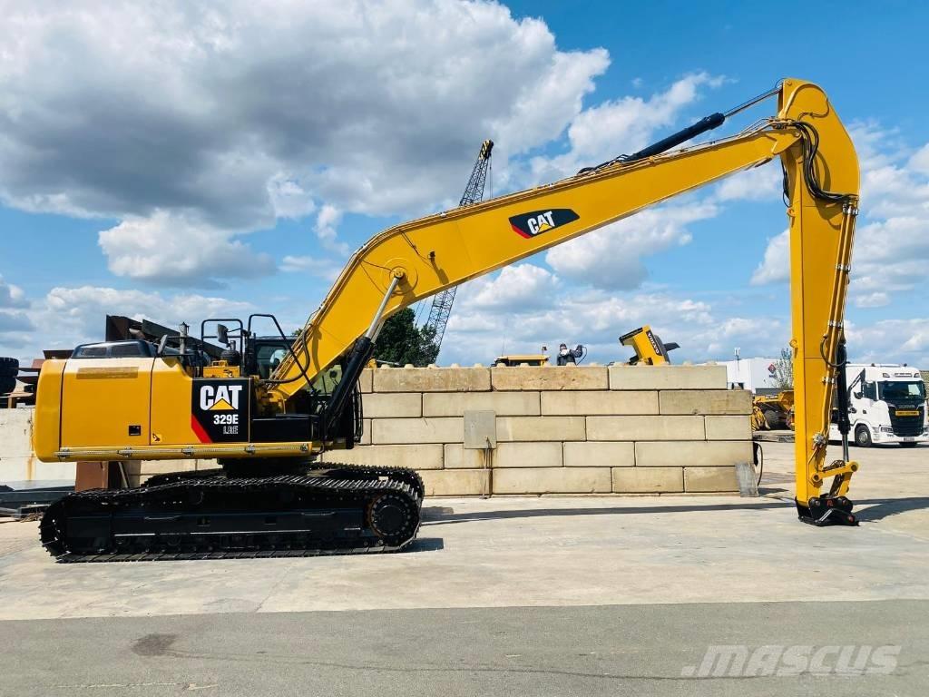 CAT 329e lre Екскаватори з великим вилітом