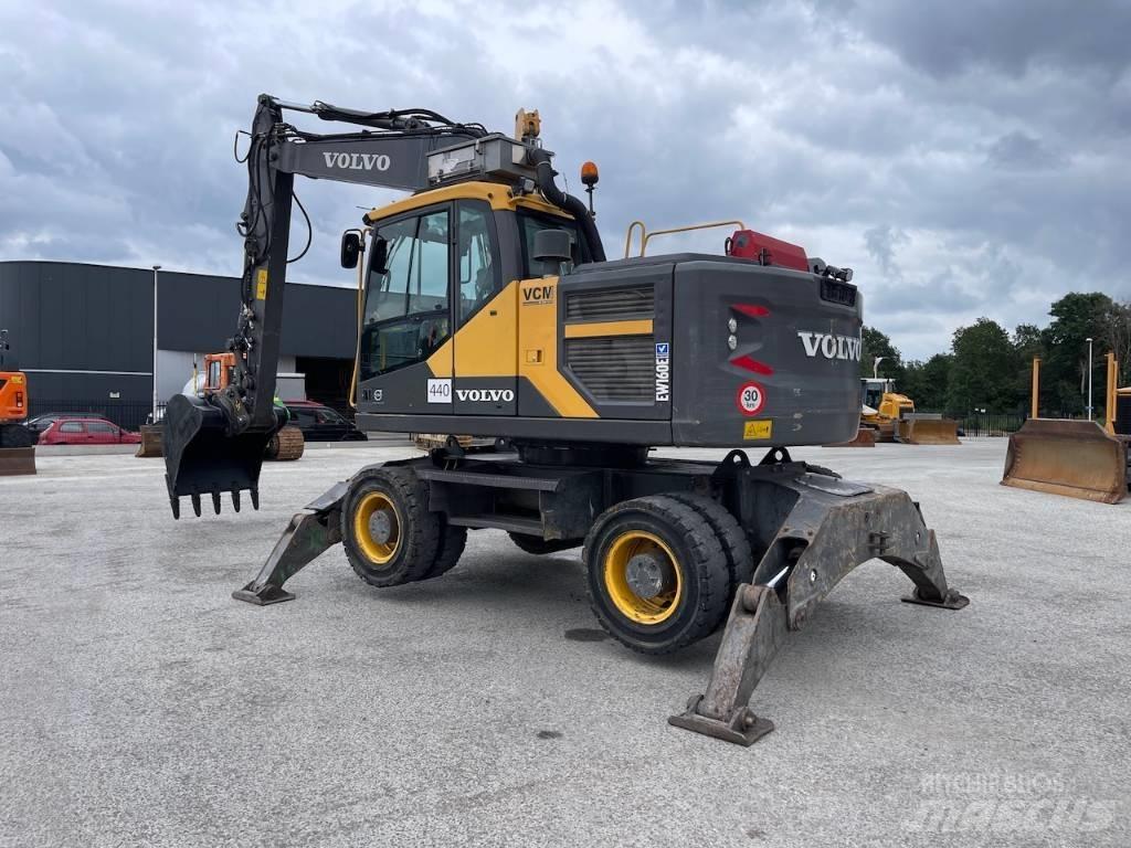 Volvo EW 160 E Колісні екскаватори