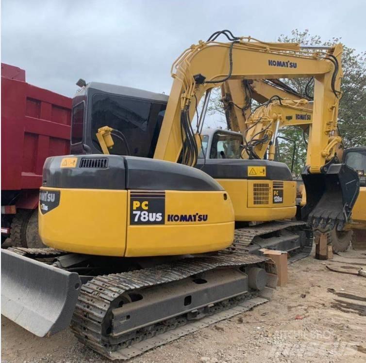 Komatsu pc78us Середні екскаватори 7т. - 12т.