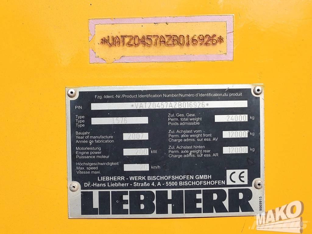 Liebherr L 576 Фронтальні навантажувачі