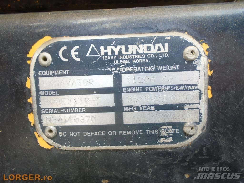 Hyundai Robex 110-7 Гусеничні екскаватори