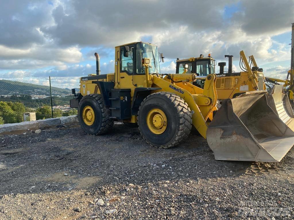 Komatsu WA 470 Фронтальні навантажувачі