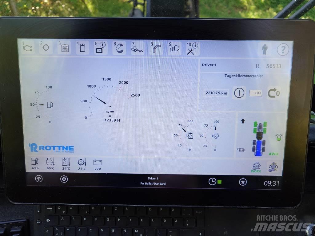 Rottne H11C Харвестери