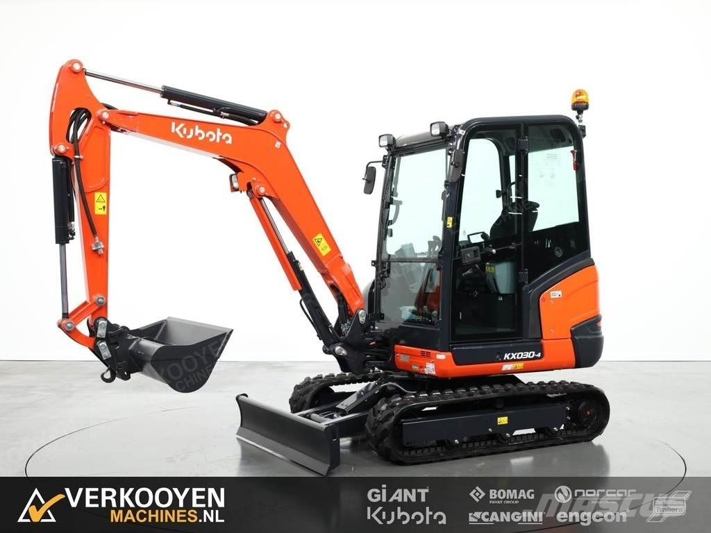 Kubota KX030-4 Міні-екскаватори < 7т