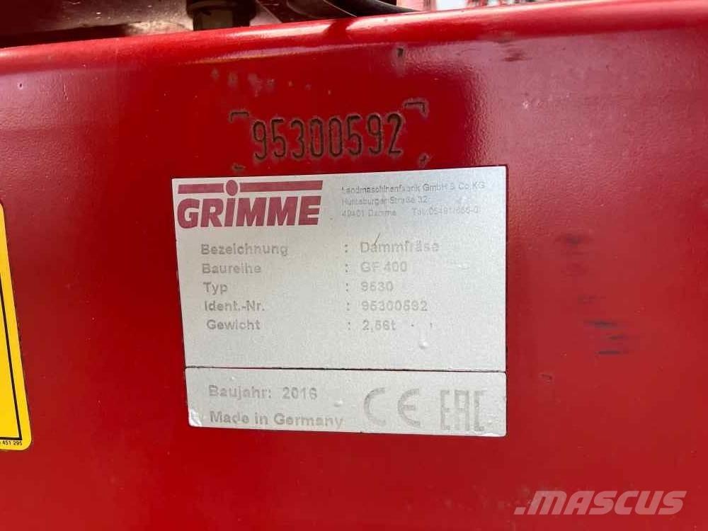Grimme GF 400 Машини для збирання та переробки картоплі - Інші