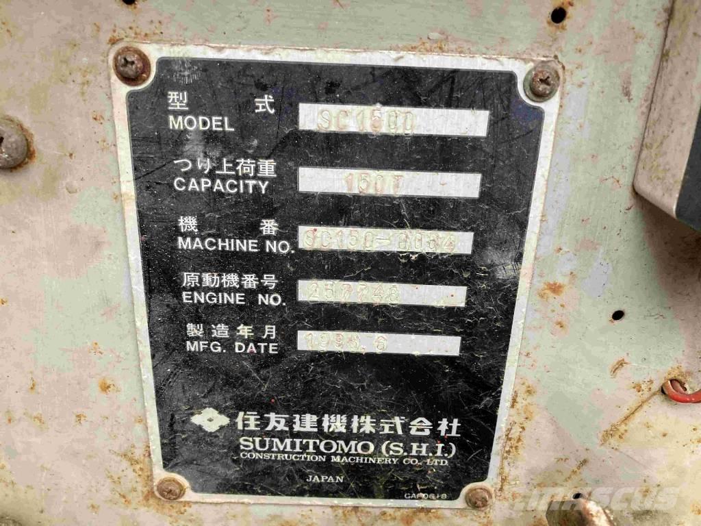 Sumitomo SC1500 Гусеничні крани