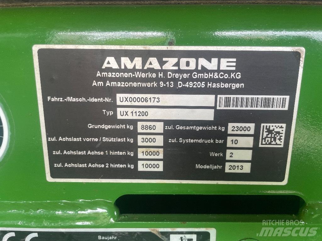 Amazone UX 11200 Причіпні обприскувачі