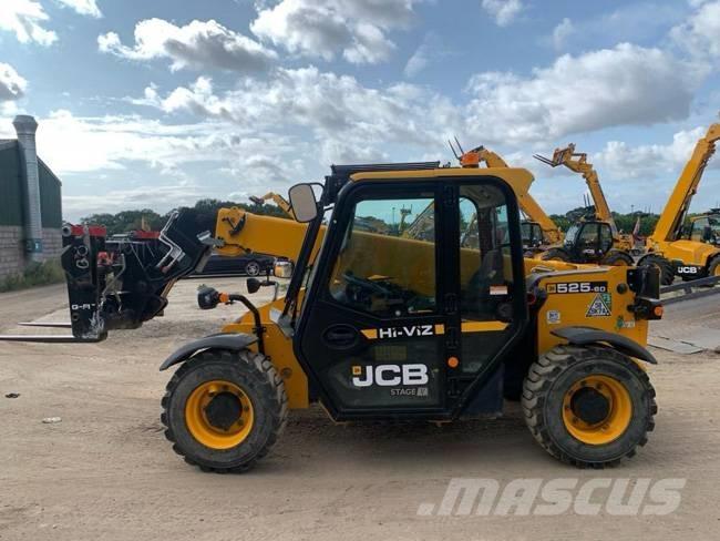JCB 525-60 Телескопічні навантажувачі