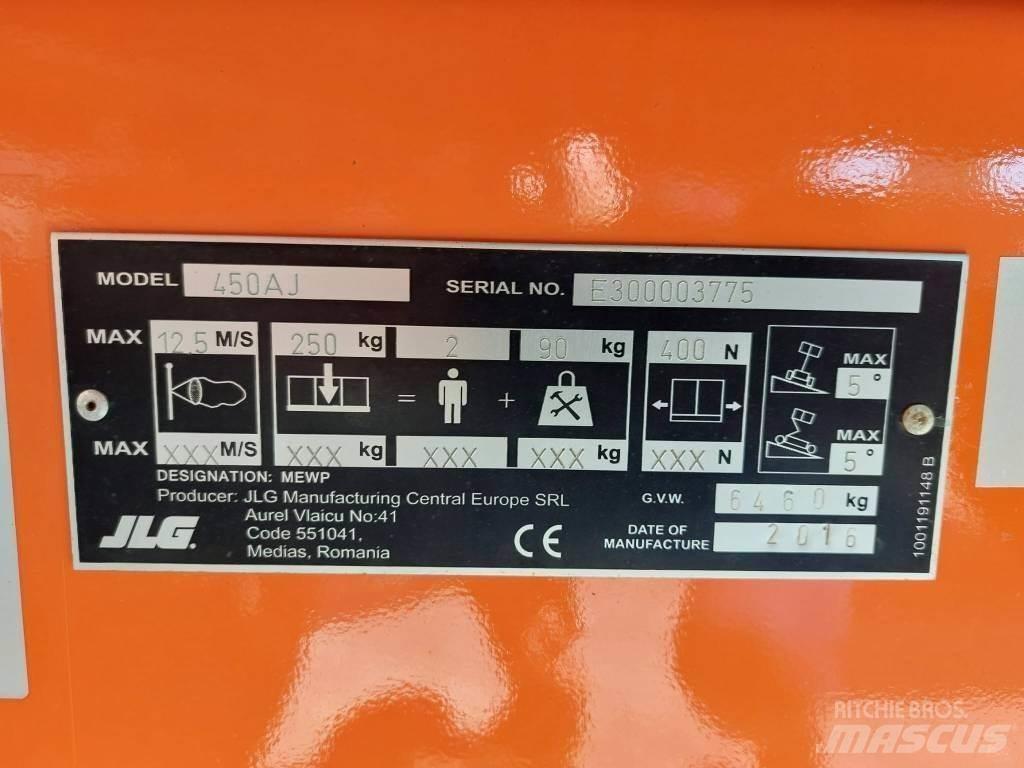 JLG 450 AJ Колінчаті підйомники
