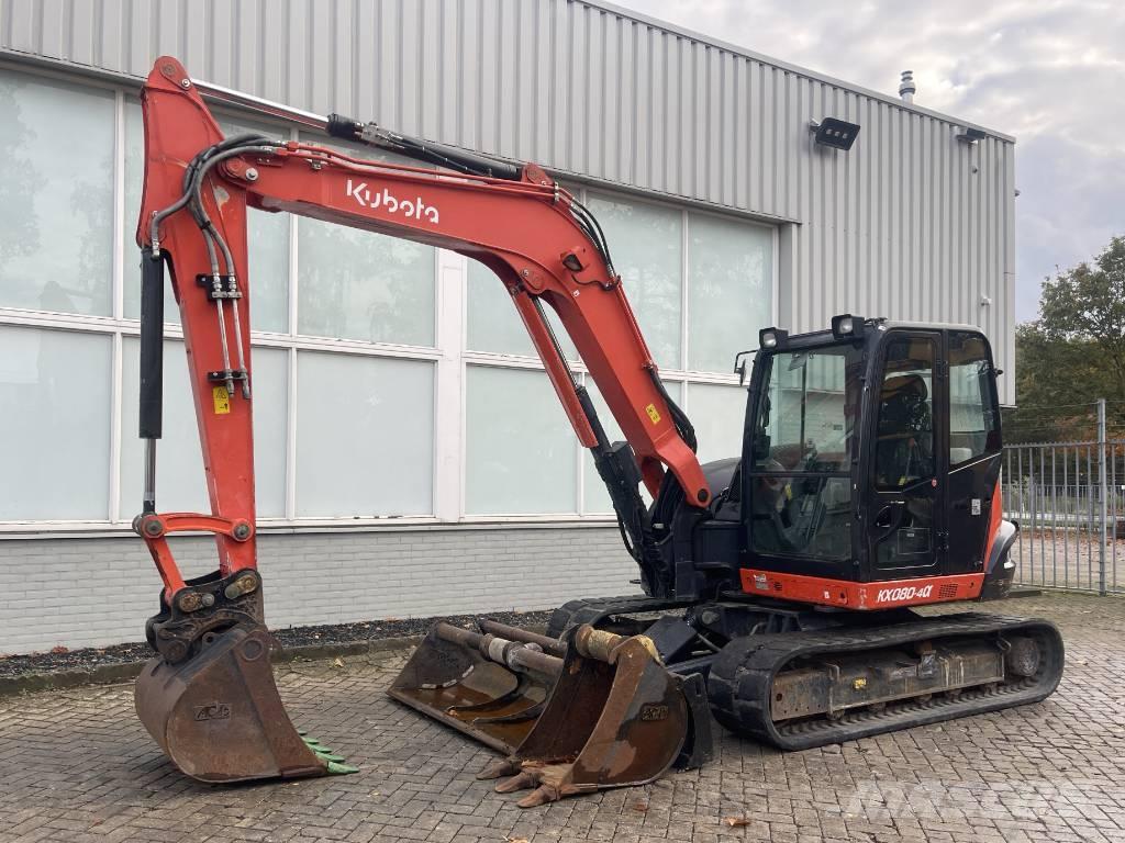 Kubota KX 080-4 CX Середні екскаватори 7т. - 12т.