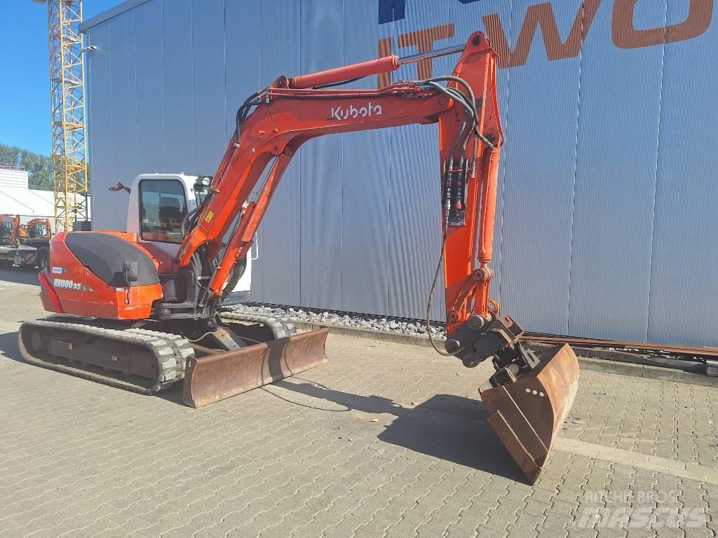 Kubota KX 080-3 Міні-екскаватори < 7т
