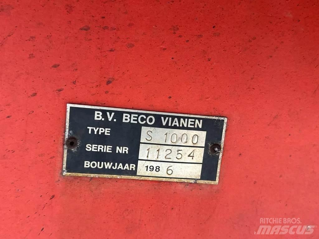 Beco S 1000 Підсобні машини