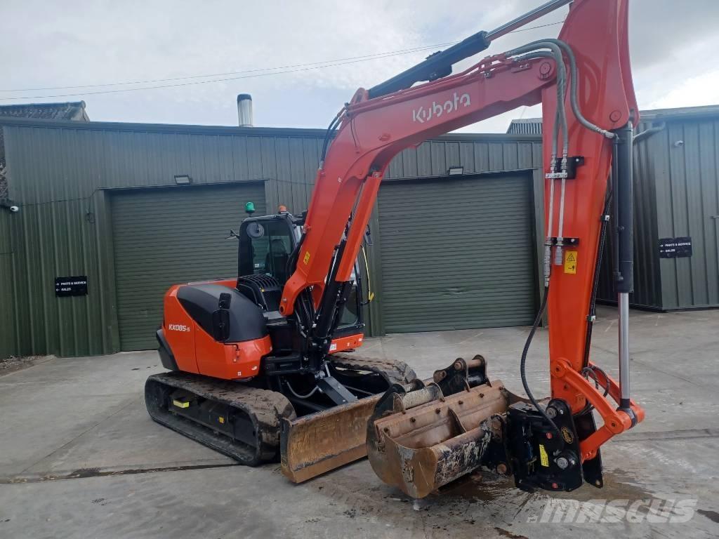 Kubota KX 085-5 Середні екскаватори 7т. - 12т.