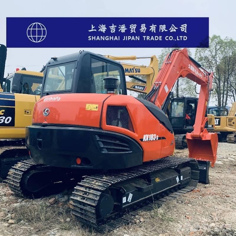 Kubota KX 183 Середні екскаватори 7т. - 12т.