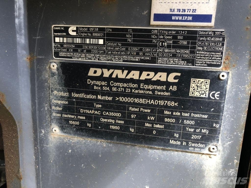 Atlas Copco CA3500 D Грунтові котки