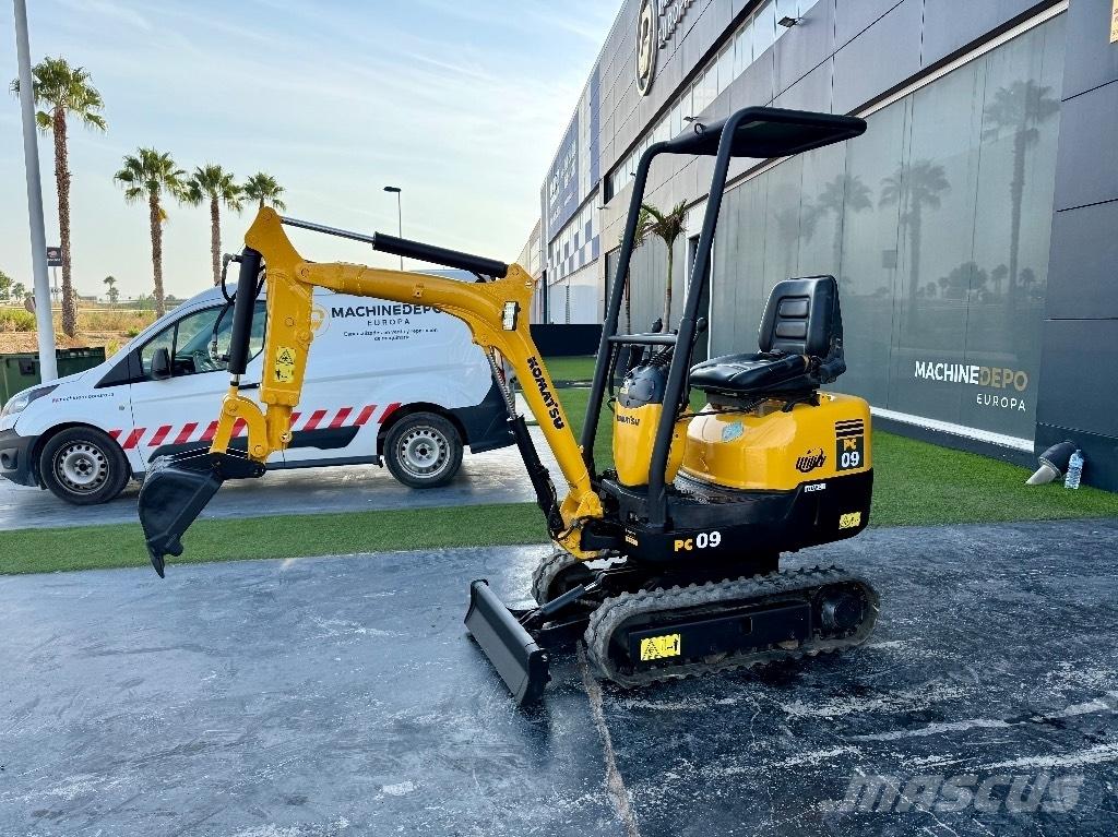 Komatsu PC 09-1 Міні-екскаватори < 7т