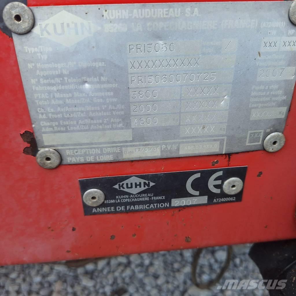 Kuhn PRIMOR 5060 Роздрібнювачі, різаки і розпаковувачі тюків