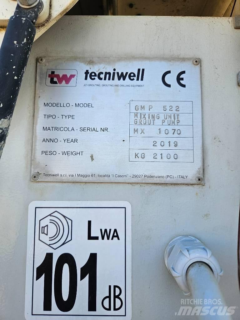  Tecniwell   GMP522 Бетонозмішувачі