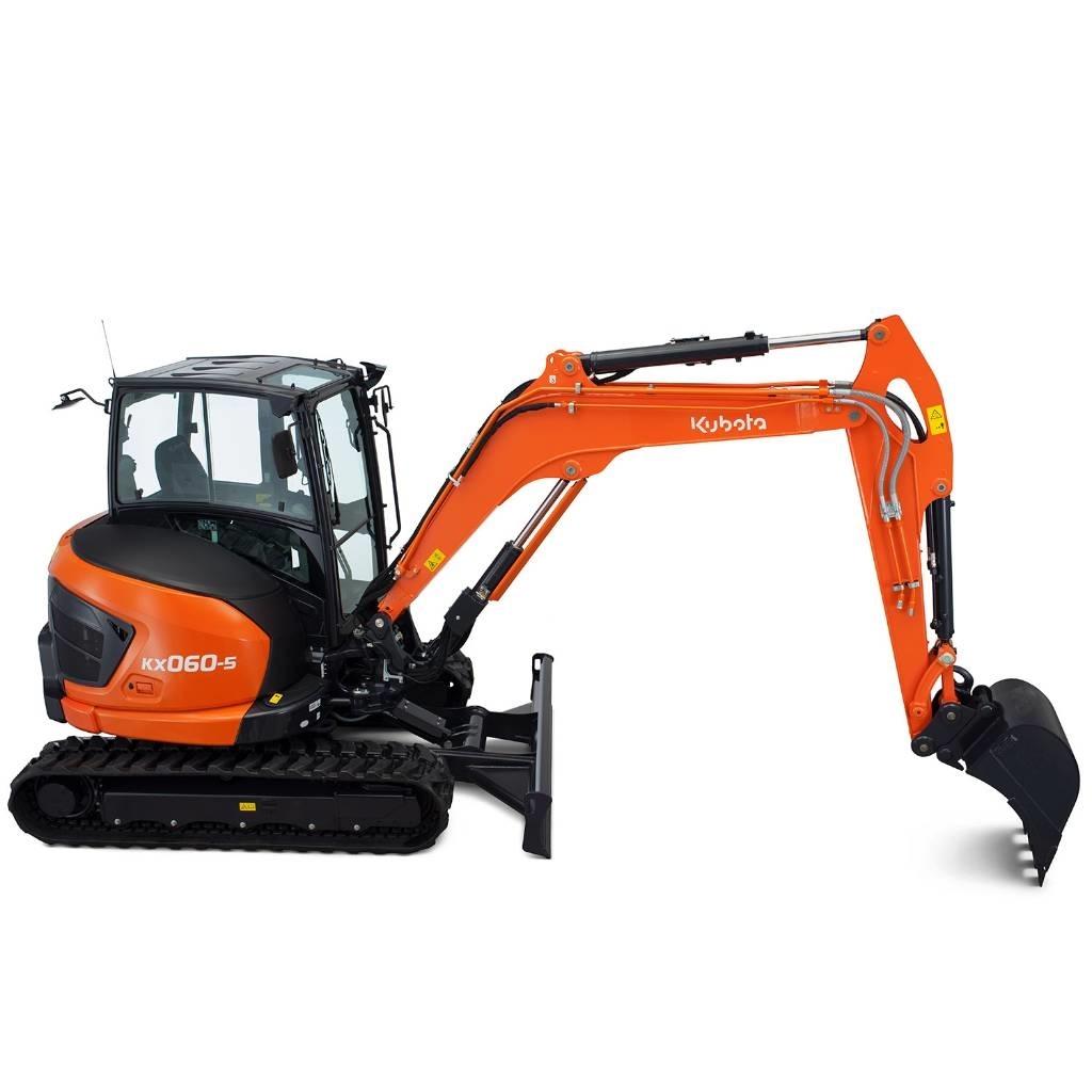 Kubota KX060-5 Міні-екскаватори < 7т
