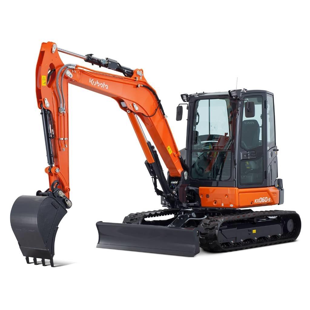 Kubota KX060-5 Міні-екскаватори < 7т