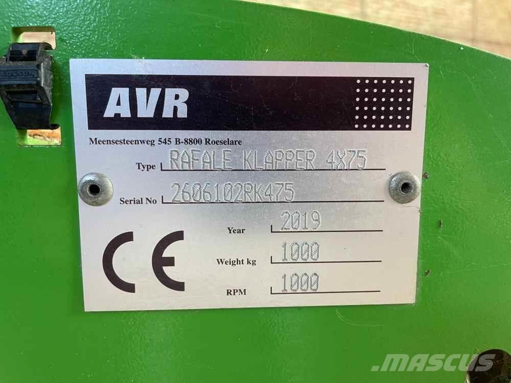 AVR RAFALE Машини для збирання та переробки картоплі - Інші