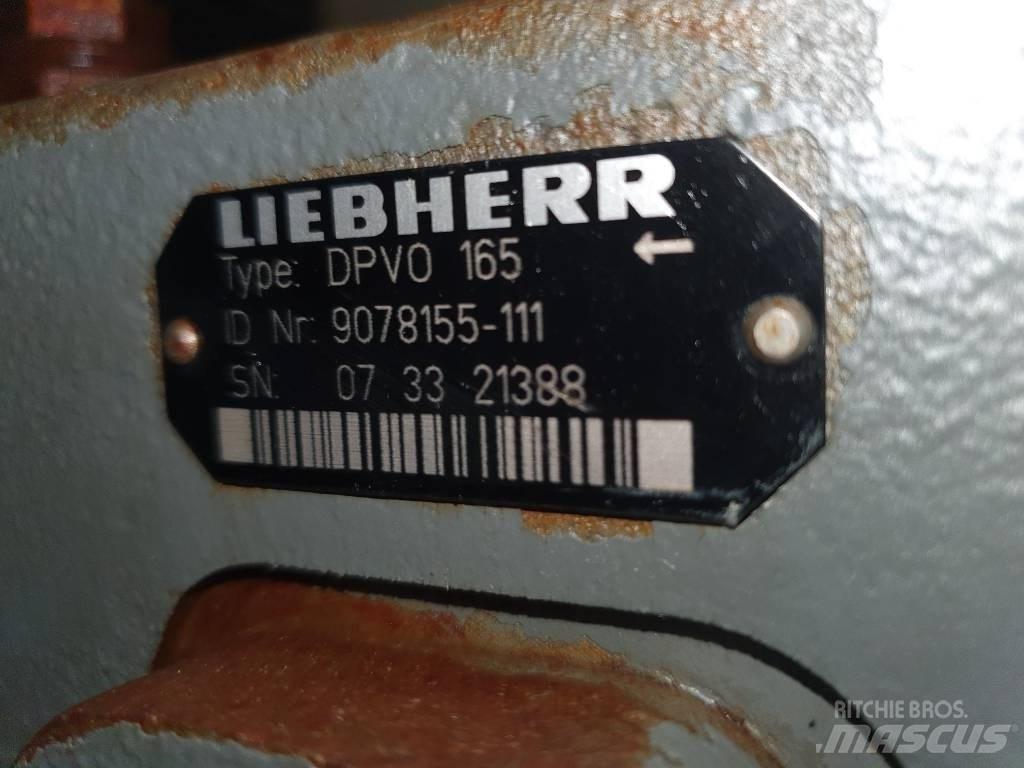 Liebherr DPVO165 Гідравліка