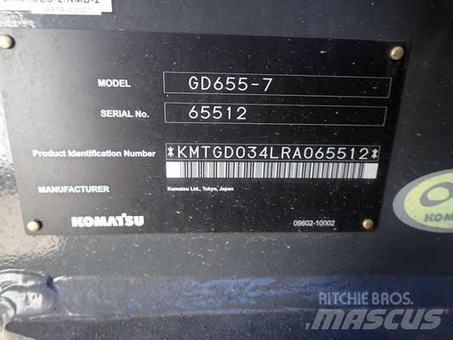 Komatsu GD655-7 Грейдери