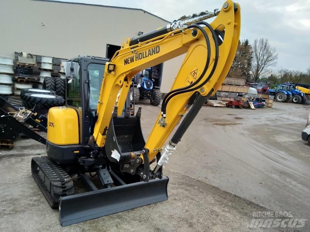 New Holland E37C Міні-екскаватори < 7т