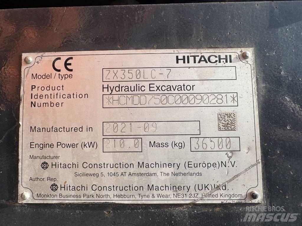 Hitachi ZX 350 LC-7 Гусеничні екскаватори