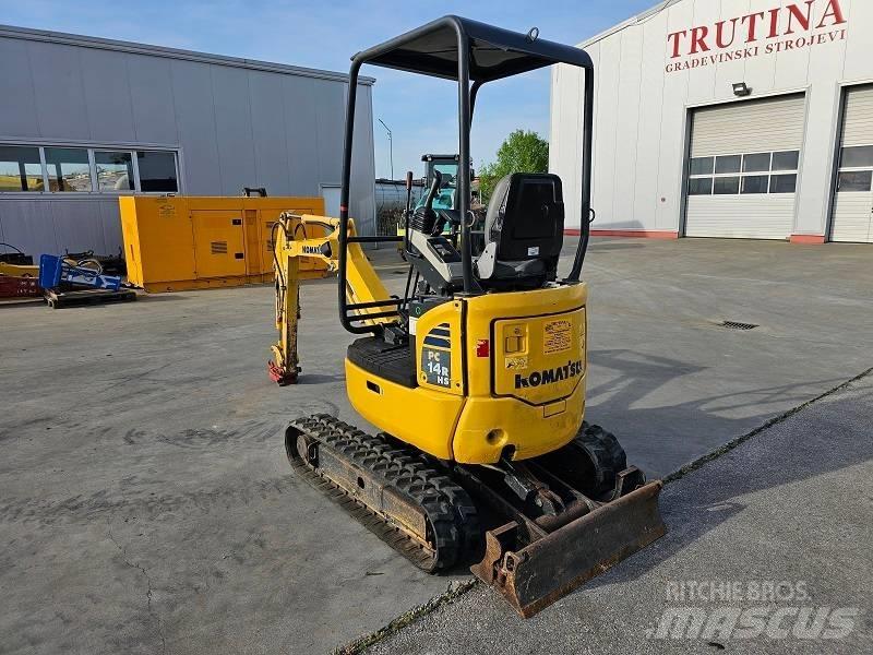 Komatsu PC 14 R-3HS Міні-екскаватори < 7т