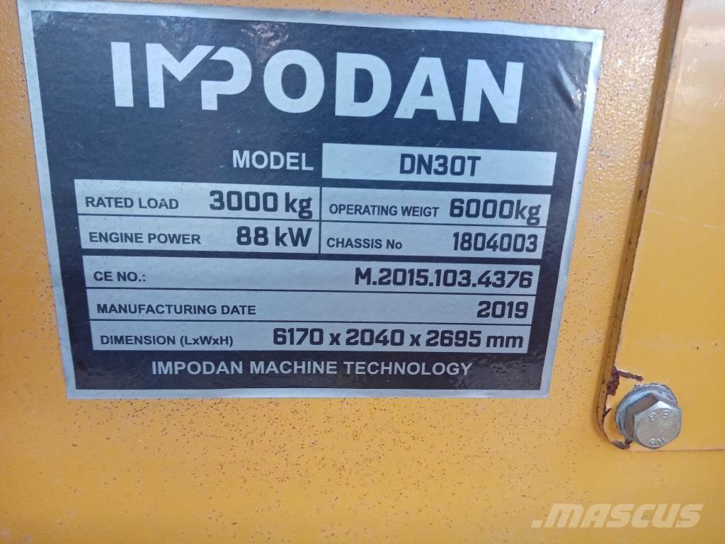 Impodan DN30T Телескопічні фронтальні навантажувачі