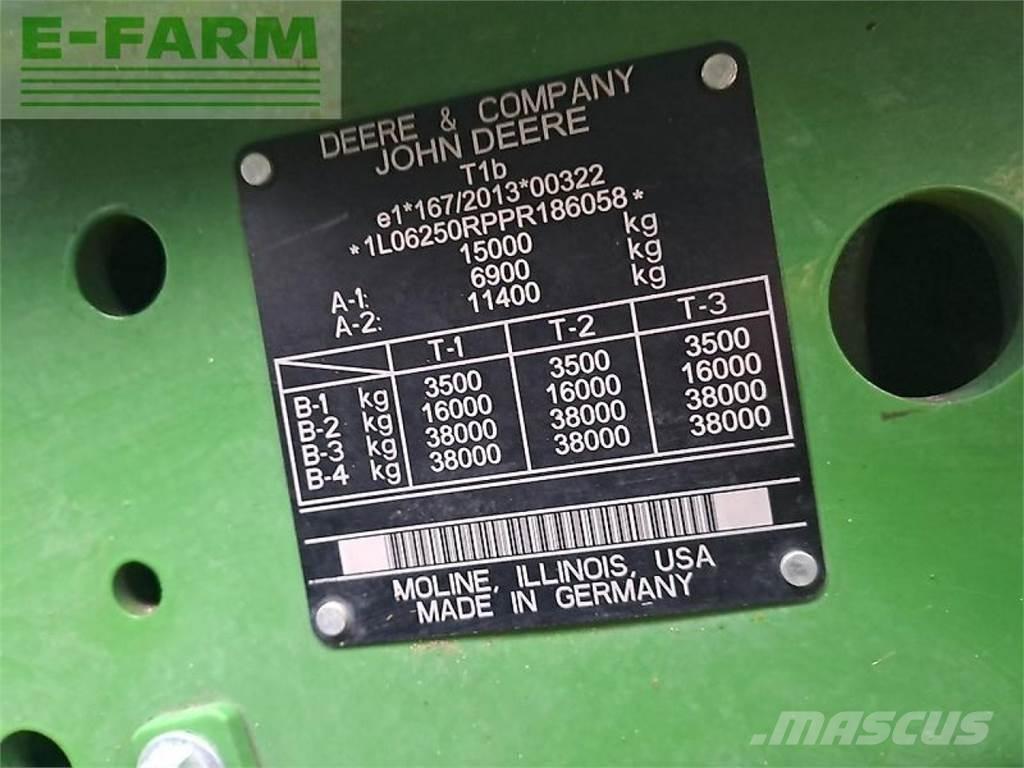 John Deere 6r250 Трактори