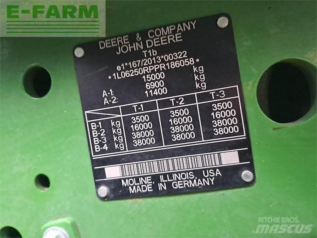 John Deere 6r250 Трактори