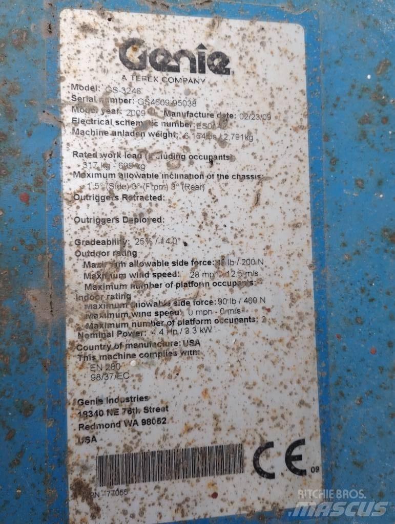 Genie GS 3246 Підйомники-ножиці