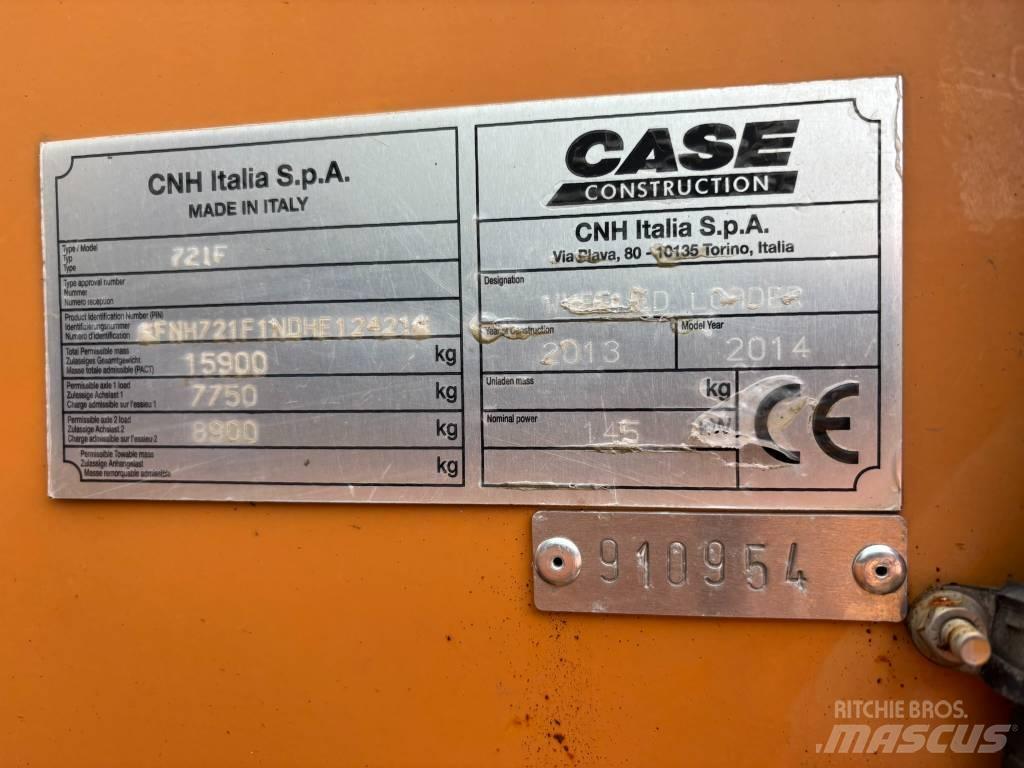 Case IH 721 F 721 F Багатофункціональне обладнання для вантажних і землекопальних робіт