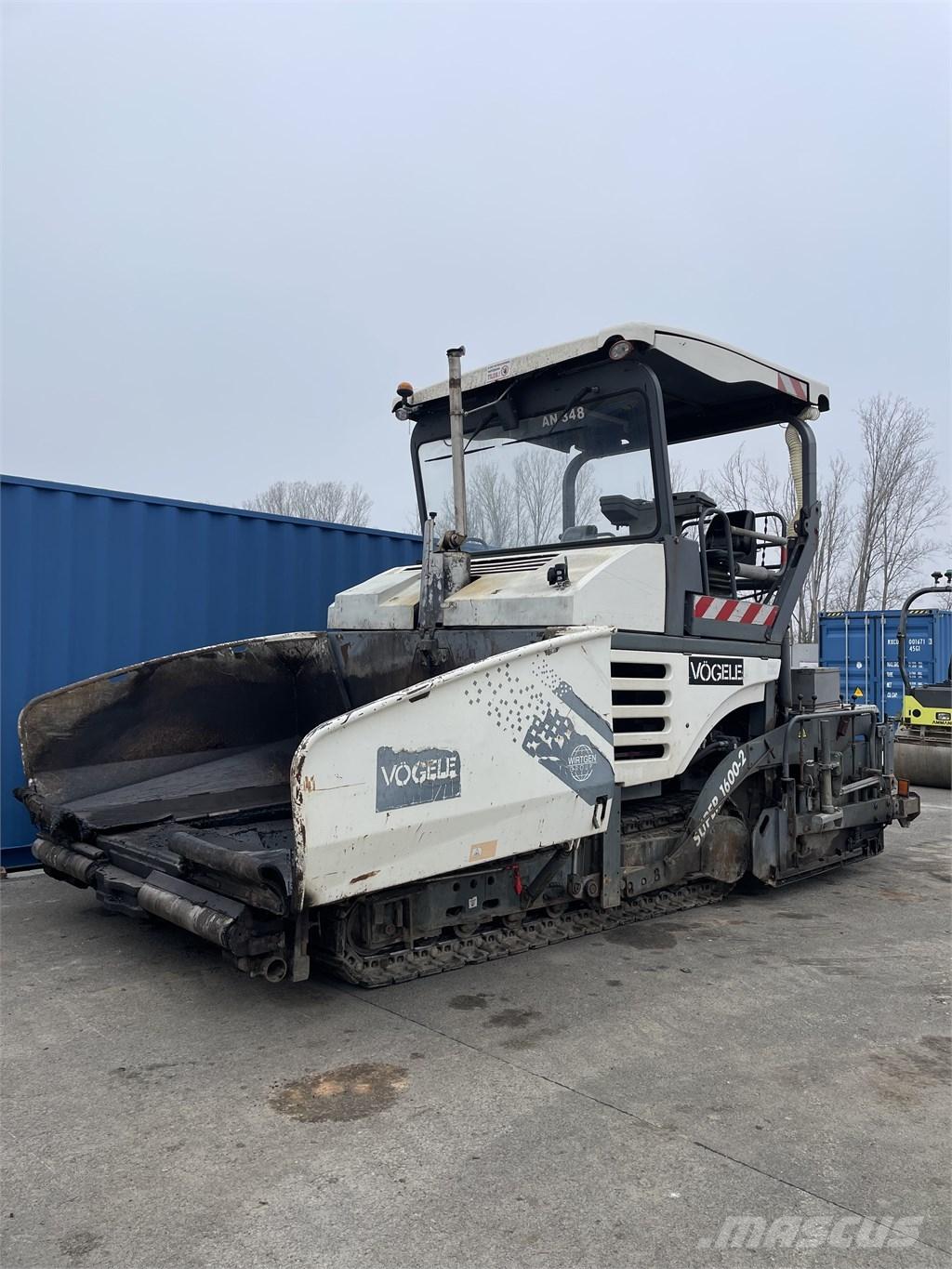 Vögele 1600-2 Асфальтовкладачі