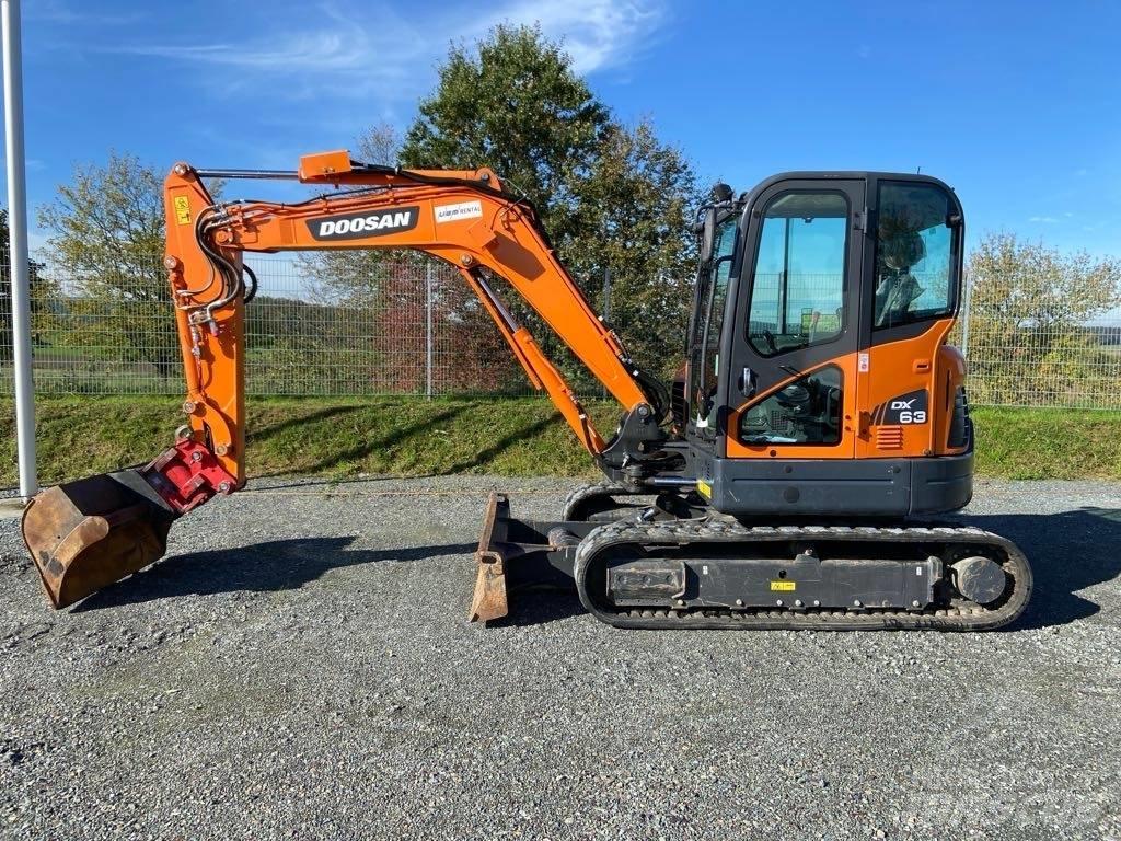 Doosan DX63-3 Гусеничні екскаватори