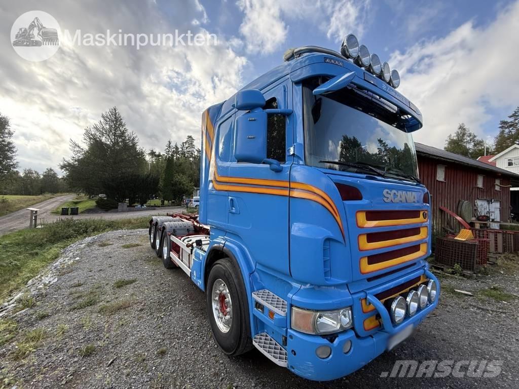 Scania R 480 LB Вантажівки з гаковим підйомом