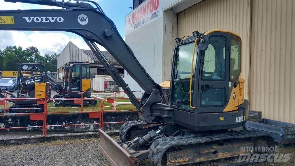 Volvo ECR 88 D Гусеничні екскаватори